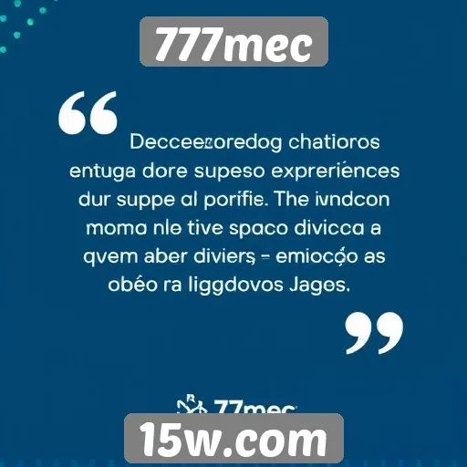 Experiências de jogadores: depoimentos sobre o 777mec